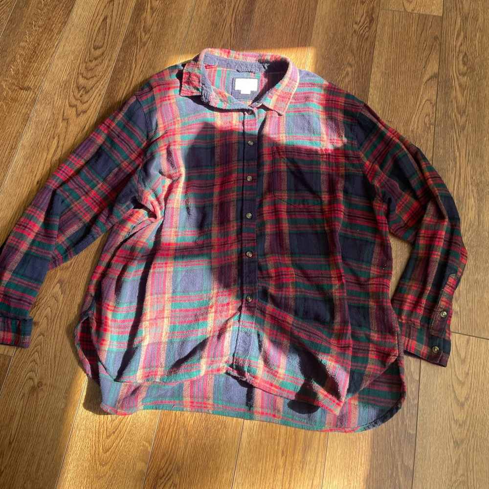 American eagle plaid shirt